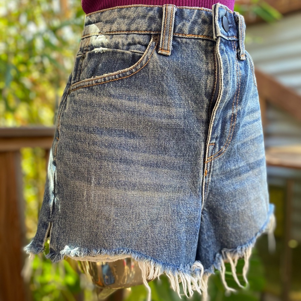 High Waisted Denim Jeans